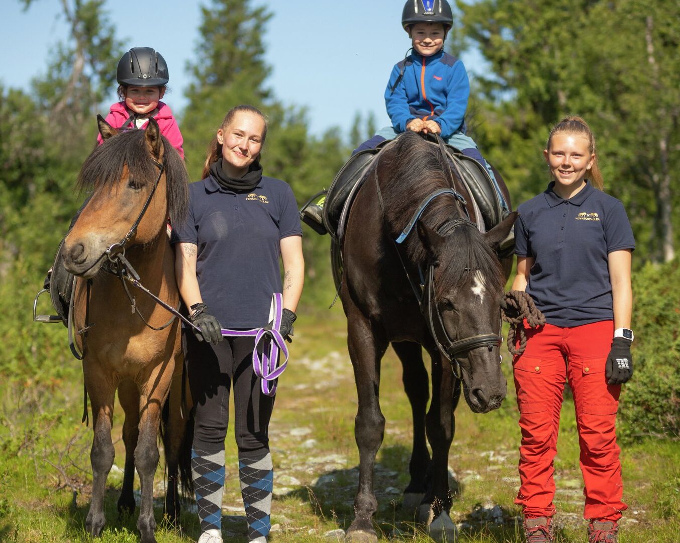 Ridning på Venabu